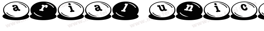 Arial Unicode MS TC字体转换
